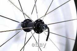 Zipp 400 Road Bike Front Wheel Carbon Fiber Tubular 650c QR