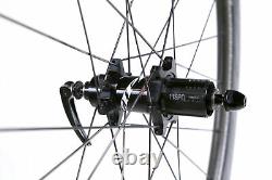 Zipp 404 Carbon Road Bike Wheelset Clincher 11 Speed QR with Wheel Bags