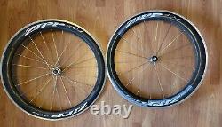 Zipp 404 Clincher Carbon Wheel Set 700c Shimano/Sram 8/9/10 Speed Rim Brake