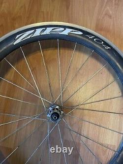 Zipp 404 Clincher Carbon Wheel Set 700c Shimano/Sram 8/9/10 Speed Rim Brake