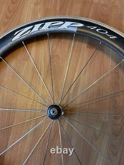 Zipp 404 Clincher Carbon Wheel Set 700c Shimano/Sram 8/9/10 Speed Rim Brake