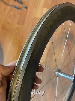 Zipp 404 Clincher Carbon Wheel Set 700c Shimano/Sram 8/9/10 Speed Rim Brake