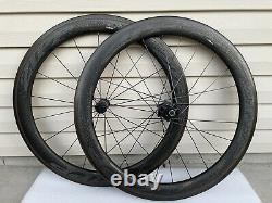 Zipp 404 NSW Carbon Clincher Road Bike Wheel Set. 700C, 11spd. Rim Brake