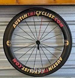 Zipp 404 Tubular Rim/American Classic Hub 700c Road Bike Front Wheel