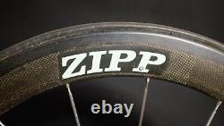 Zipp 440 Wheelset 700c Road Race Racing Carbon Deep Dish casette/tyres