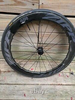 Zipp 454 Disc Center Lock NSW Carbon Tubular Front Wheel 700c