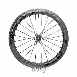 Zipp 454 NSW Carbon Tubeless Disc Brake Road Racing Bike Cycle Front Wheel
