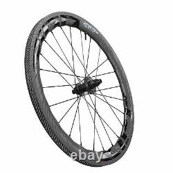 Zipp 454 NSW Carbon Tubeless Disc Brake Road Racing Bike Cycle Front Wheel