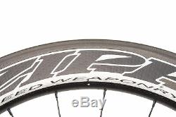 Zipp 808 Firecrest Road Bike Wheel Set 700c Carbon Tubular Shimano 11 Speed