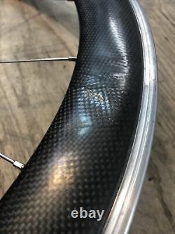 Zipp 909 Carbon Aluminum Front 700c Clincher Road Bike Wheel
