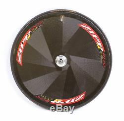 Zipp 909 Speed Weaponry Road Bike Carbon Disc Rear Wheel 10 Speed Tubular 650c