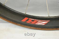 Zipp Speed Weaponry 400 Tubular Carbon 700c Wheel Set OLW100/130 16/24S Presta