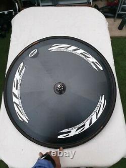 Zipp Speed Weaponry Carbon Disc Rear Wheel Tubular 10/11s Campagnolo Hub Good