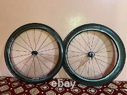 Zipp firecrest 404/303 carbon road bike rim wheelset in mint condition