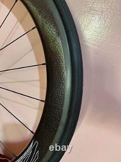 Zipp firecrest 404/303 carbon road bike rim wheelset in mint condition